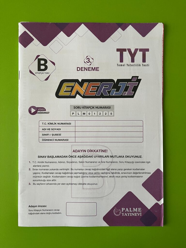 PALME ENERJİ TYT - 3 (2026)